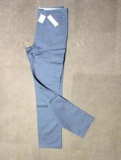 お値下げしました！  Relation　スリム・カーゴパンツ  グレイ  L