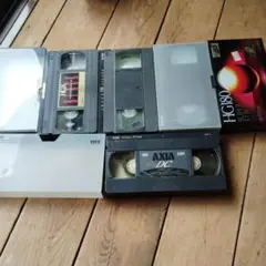 空テープ　 VHS ビデオテープ　 5本セット