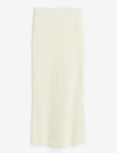 【新品未使用】H&M◯リブニットスカート/XS