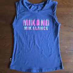 MIKAND by MIKALANCE ルーズフィットTシャツ　紺