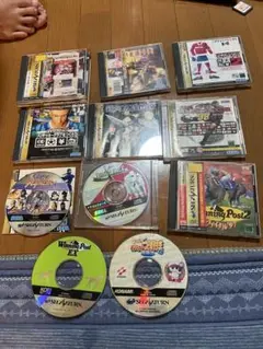 ジャンク品 セガサターン ゲームソフト まとめ売り(11本)