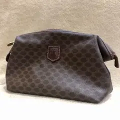 CELINE セリーヌ マカダム柄 ポーチ
