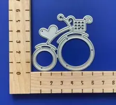 ≪077≫カッティングダイ 　ラブ自転車　3個