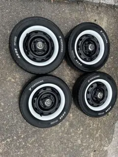 ホイールリング　トリムリング　13インチ　当時物　4枚 MOONEYES ORIGINAL 12