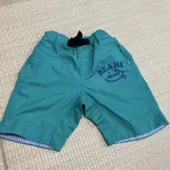 BEAMS mini 半ズボン 100cm グリーン
