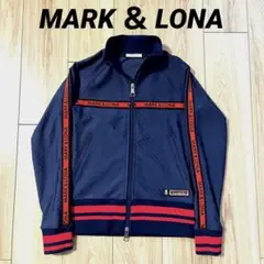 【美品】MARKu0026LONA JerseyTop ダブルジップジャケット ブルゾン