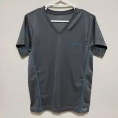 コンバース　メンズ　ポロシャツ　半袖　サイズM グレー系