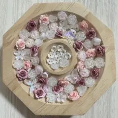 DIYJOJO ビーズ お花 夜光