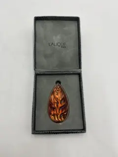 11FM43 LALIQUE ラリック ブローチ 梟 フクロウ ピンク - メルカリ