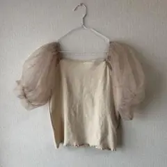 【MAJESTIC LEGON】ベージュトップス