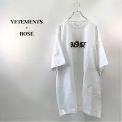 【VETEMENTS×BOSE】新品 オーバーサイズ Tシャツ ワンピース