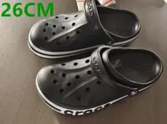 新品Crocs クロックス サンダル バヤバンド 黒です 男女兼用 26CM