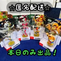 【未開封】 ゼルダの伝説 amiibo セット 4賢者 ティアキン