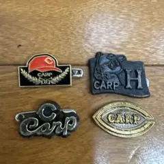 広島カープ　バッジ4セット