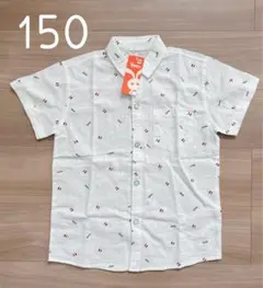 【新品•未使用】半袖シャツ⭐︎150サイズ ホワイト