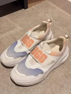 UGG スニーカー ホワイト/ブルー/ピンク