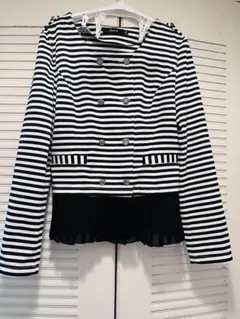 ストライプ柄ジャケット