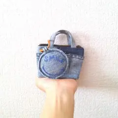 デニムリメイクポーチ
