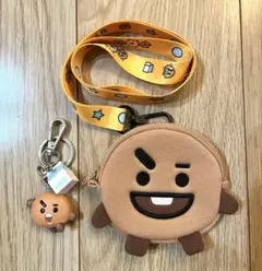 BTS BT21 シューキー shooky シュガ ユンギ ポーチ　キーホルダー