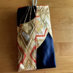 ティッシュBOXカバー　壁掛式