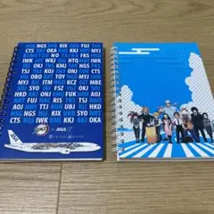 〈鬼滅の刃×ANA〉B6リングノート2種セット