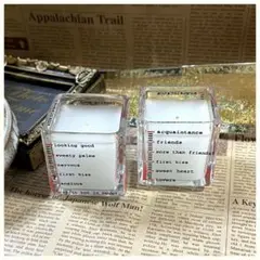 ✳︎ユニークなアメリカ製キャンドル✳︎ 2個セット