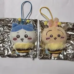 ちいかわ ハチさんぬいぐるみ セブンイレブン うさぎ＆ハチワレ