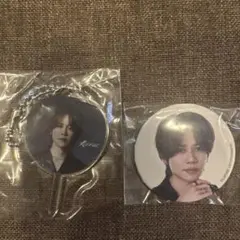 INI 藤牧京介 ミニうちわ＆ミニ缶バッジ セット