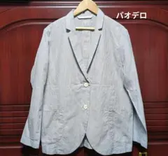 パオデロ　綿100 シャツ　ジャケット