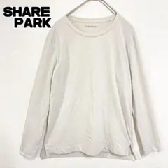 SHARE PARK カットソー アイボリー オンワードスリット