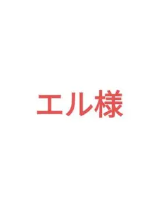 エル様専用ページ