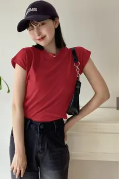 GRL: フレンチスリーブTシャツ
