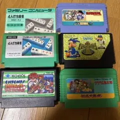 ファミコン5本セット ドラゴンボール、ゲゲゲの鬼太郎、いけいけ！熱血ホッケー、他