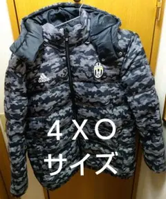 ユベントス フード ダウンジャケット アディダス 4XO