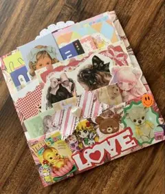 おすそ分けローディッドペーパーバッグ　ハンドメイド紙もの⭐︎455