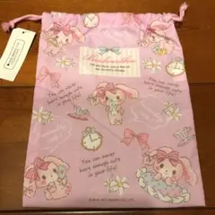 ぼんぼんりぼん　巾着袋