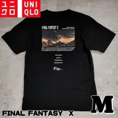 ユニクロ　ファイナルファンタジー10　半袖　Tシャツ　黒　M　ゲーム　限定コラボ