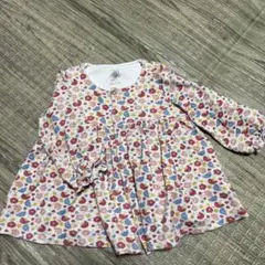 オーガニックコットン チュニック 12M プチバトー