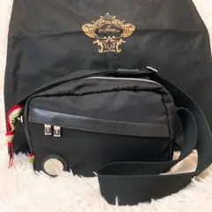 【美品】オロビアンコ ボディバッグ ブラック シンプル 袋付き ショルダー