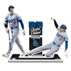 米MLB公式 大谷翔平 ドジャース アクリルスタンド 50/50達成記念 新品