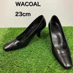 WACOAL ワコール 23cm 黒 パンプス サクセスウォーク