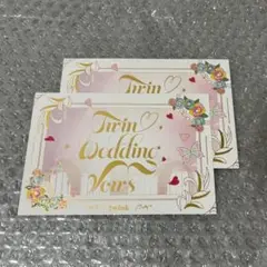 2wink　Pattythree特典　歌詞カード　2枚セット