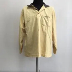 GEARSPORTS 長袖ポロシャツ イエロー M