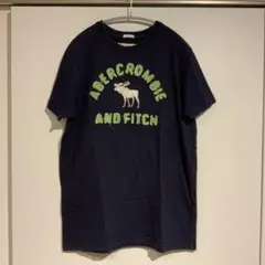 Abercrombie & Fitch アバクロ ネイビー Tシャツ