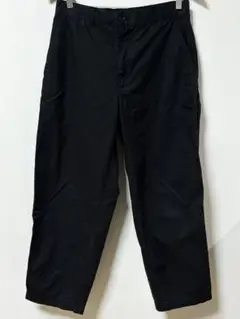GU ジーユー メンズ ワイド パンツ スラックス 黒