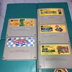 スーパーファミコン　星のカービィ　マリオ　５点セット
