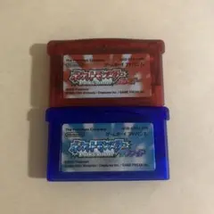 GBA ソフトのみ ポケモン ルビー サファイア 2本セット
