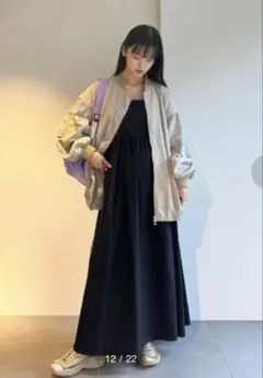 【ワンピースのみ】emmi カットセットキャミソールワンピース