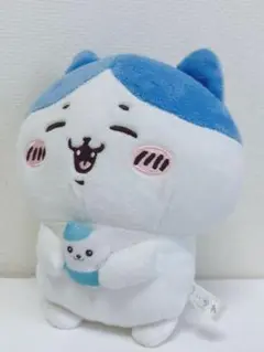 【レア】なんとかバニア　ぬいぐるみ ハチワレ