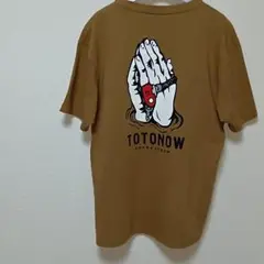 TOTONOW サウナ　半袖 Tシャツ　茶色　XLサイズ　トトナウ　ユニセックス